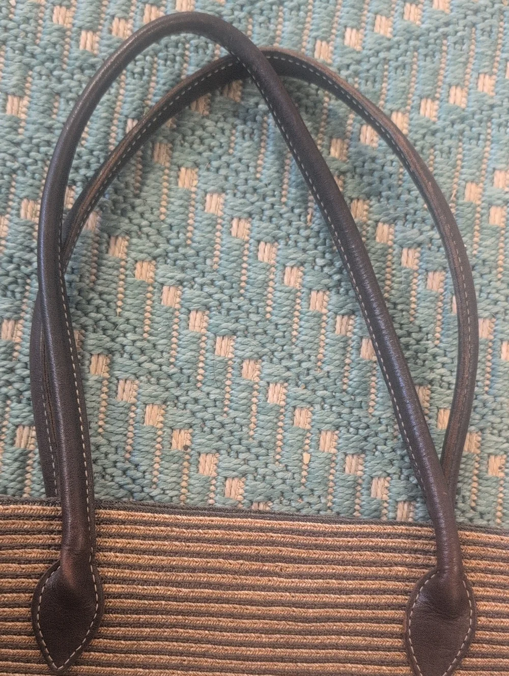 Eric Jarvits Straw Shoulder Bag